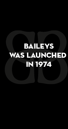 BAILEYS WAS LAUNCHED IN 1974